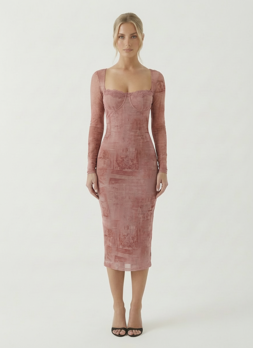 Paulette – Midi Robe